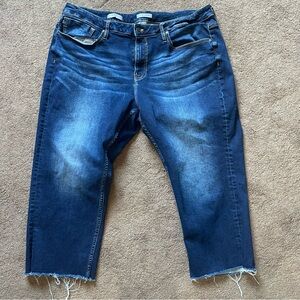 VIGOSS | Marley Capri Denim Jeans Straight Leg Size 22